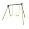 Columpio doble madera cuadrada Masgames REIKO L