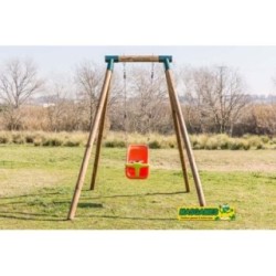 Columpio individual Masgames KELUT XL con asiento bebé