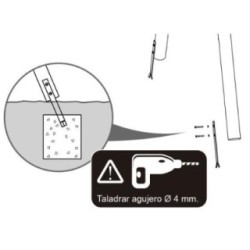 Columpio doble Masgames KADI L + asiento bebé