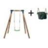 Columpio individual Masgames KILA L + asiento bebé