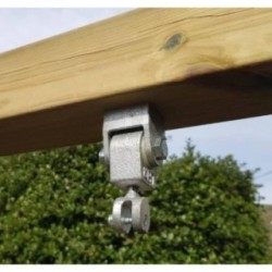 Columpio doble de madera MASGAMES Vega