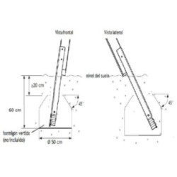 Gronxador doble de fusta MASGAMES Draco seients plans