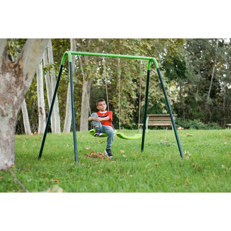 Baloiço metálico duplo MASGAMES OLEA