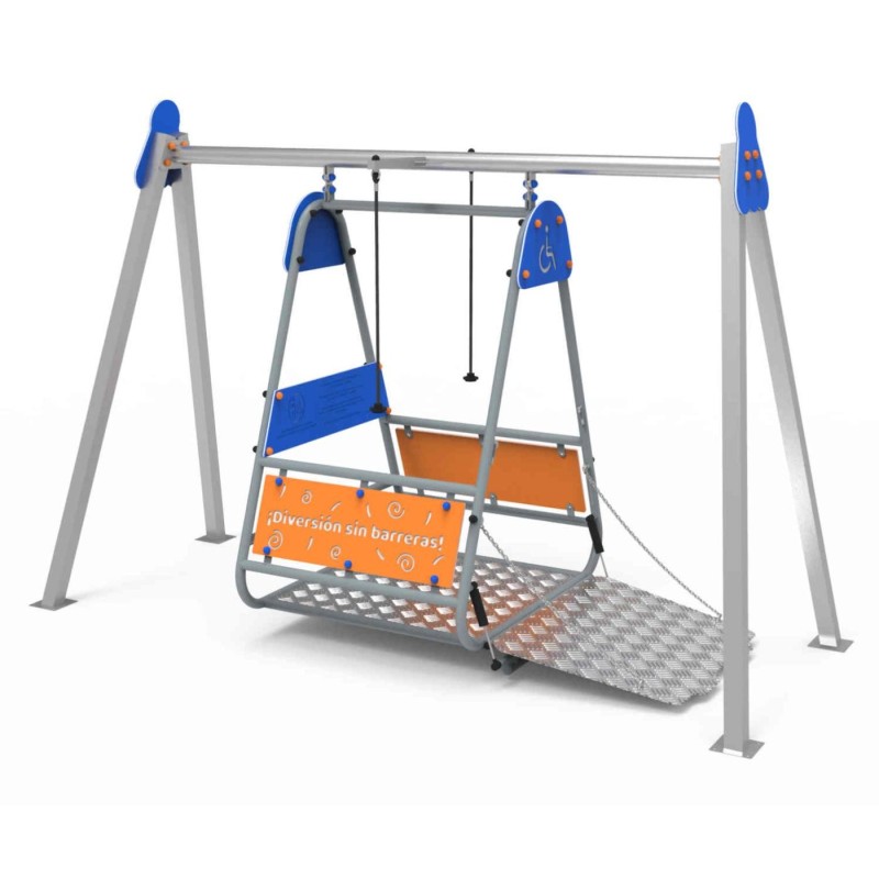 Gronxador Metàl·lic Inclusiu per a CADIRA DE RODES