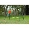 Columpio metálico triple MASGAMES GINGO + asiento bebé