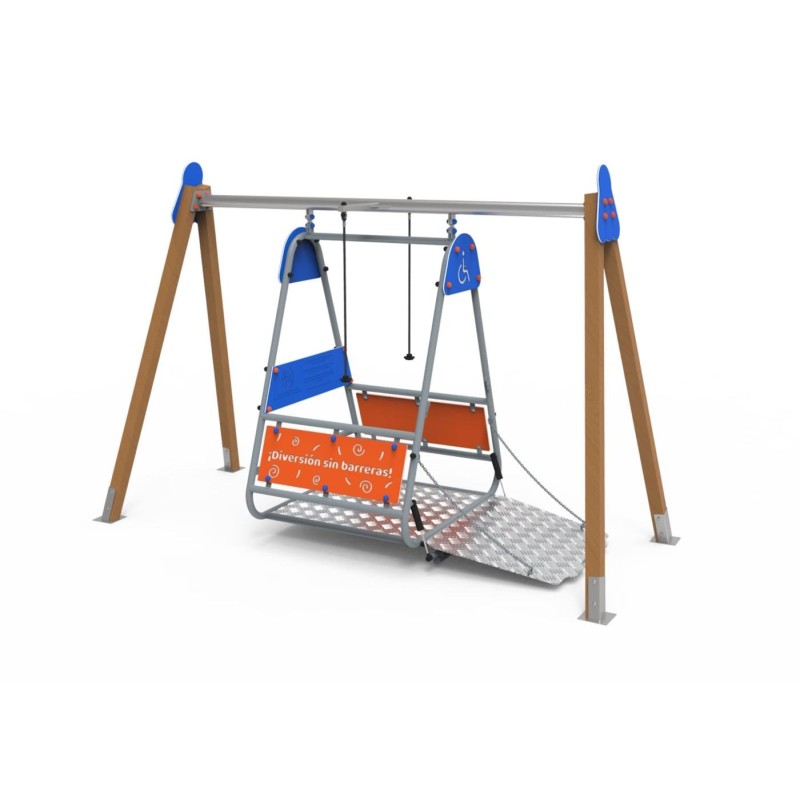 Columpio Inclusivo para SILLA DE RUEDAS