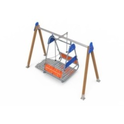 Columpio Inclusivo para SILLA DE RUEDAS