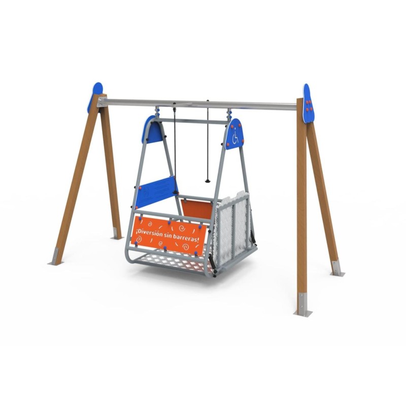 Columpio Inclusivo para SILLA DE RUEDAS