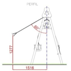 Gronxador triple INOX CHAXI pla + mixtes