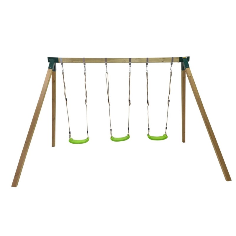 Columpio de madera cuadrada Masgames NORI XL