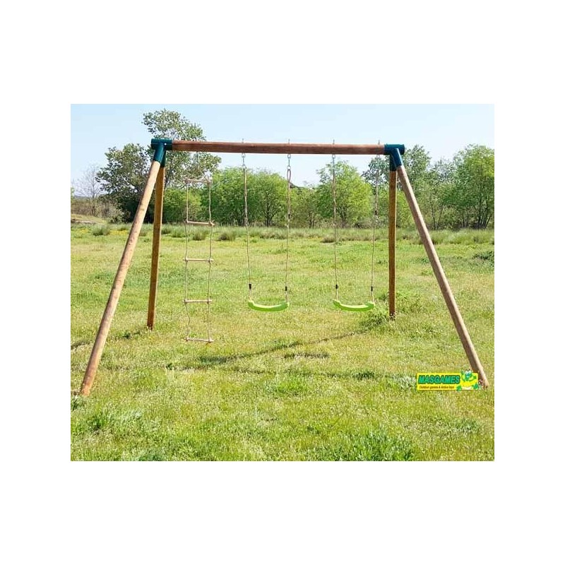 Baloiço triplo Masgames KIBO XL Deluxe