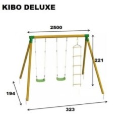 Baloiço triplo Masgames KIBO XL Deluxe