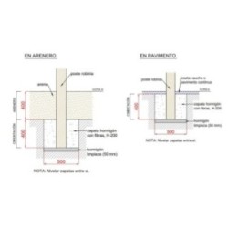 Conjunto de trepas SALAU