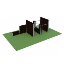 Conjunt modular de parkour Orleans