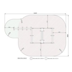 Conjunt modular de parkour Orleans