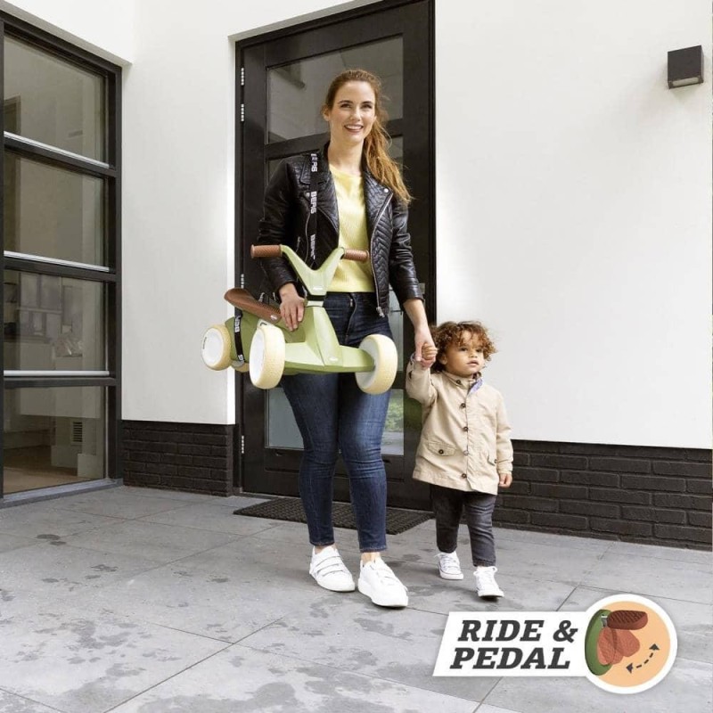 BERG GO² Retro Green andador evolutivo a coche de pedales