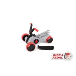 BERG GO² Retro Pink andador evolutivo a coche de pedales