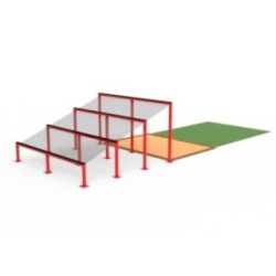 Quatre barres en escala