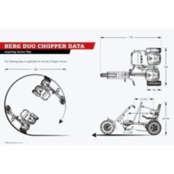 Tricicle de pedals BERG DUO CHOPPER BF