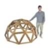 Domo geodésico de madera MASGAMES L