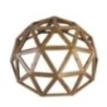 Domo geodésico de madera MASGAMES L