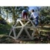 Domo geodésico de madera MASGAMES L