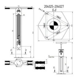 Estació de reparació i inflador AMSTERDAM