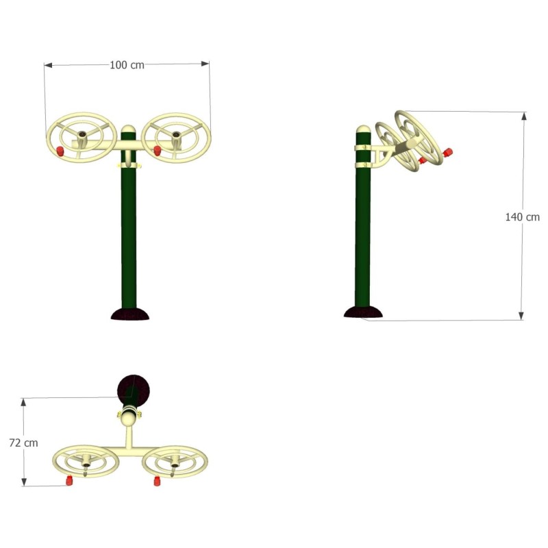 Aparelho Bio-saudavel Remoinho (Volantes)