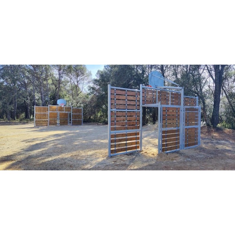 Frontal Multideporte de Madera