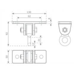 Gancho de columpio americano