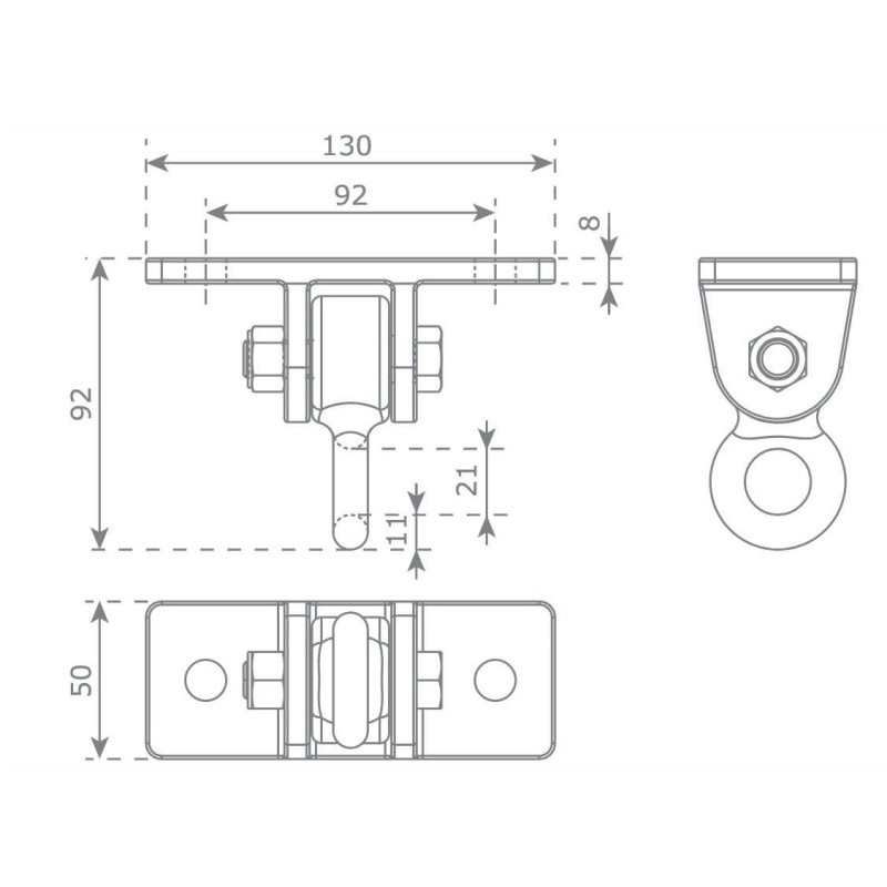 Gancho de columpio americano