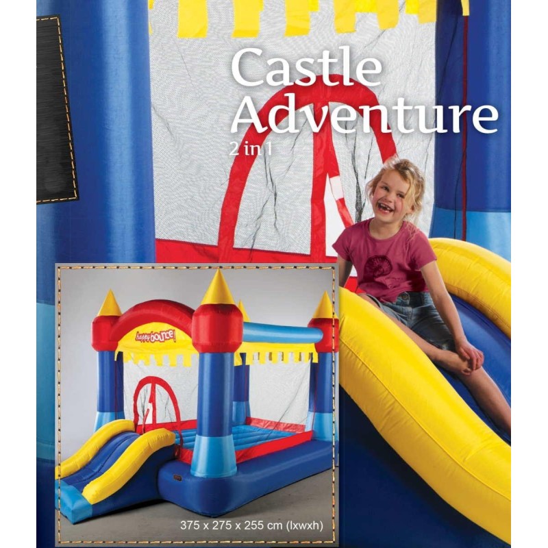 Castillo hinchable Aventura 2 en 1