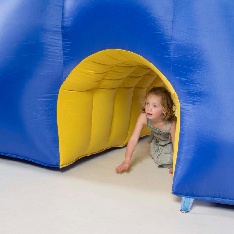Castillo hinchable Double Mega Slide 4 en 1