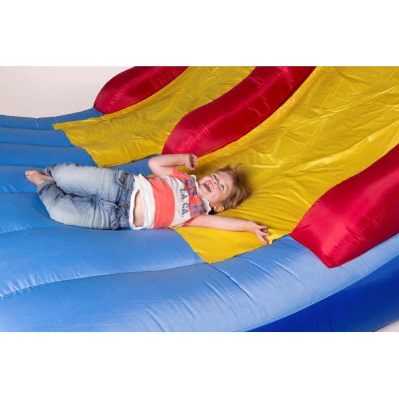 Castillo hinchable Double Mega Slide 4 en 1