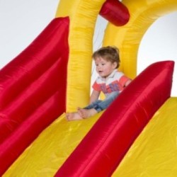 Castillo hinchable Double Mega Slide 4 en 1