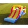 Castillo hinchable Double Mega Slide 4 en 1