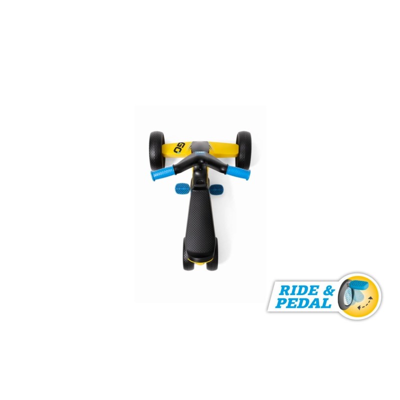 BERG GO² SparX Yellow andador evolutivo a coche de pedales