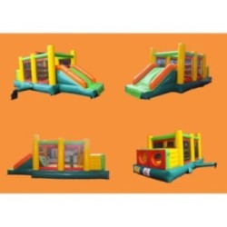 Inflable Pista Americana 7 en 1 d'ús professional