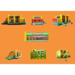 Inflable Pista Americana 7 en 1 d'ús professional