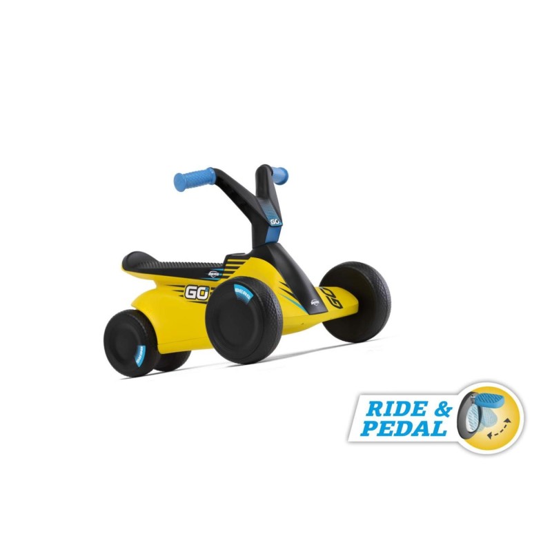 BERG GO² SparX Yellow andador evolutivo a coche de pedales