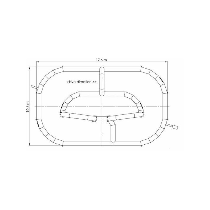 Circuito hinchable BERG