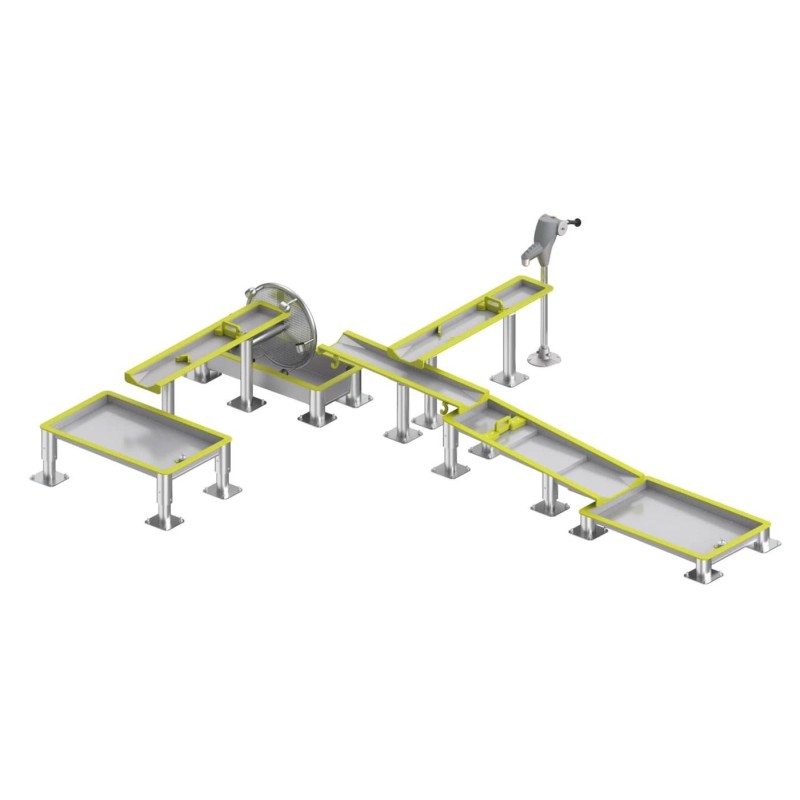 Jogo da barragem de água para crianças MISSISSIPI