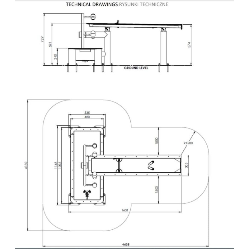 Parque infantil módulo Nora