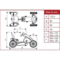 Kart de pedais BERG XL BLACK EDITION BFR