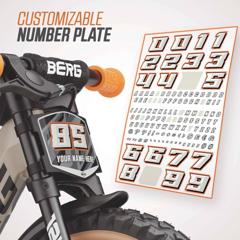 Bici sense pedals BERG BIKY Trail Sand amb fre de mà