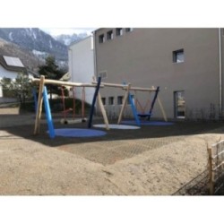 Losetas de caucho para césped