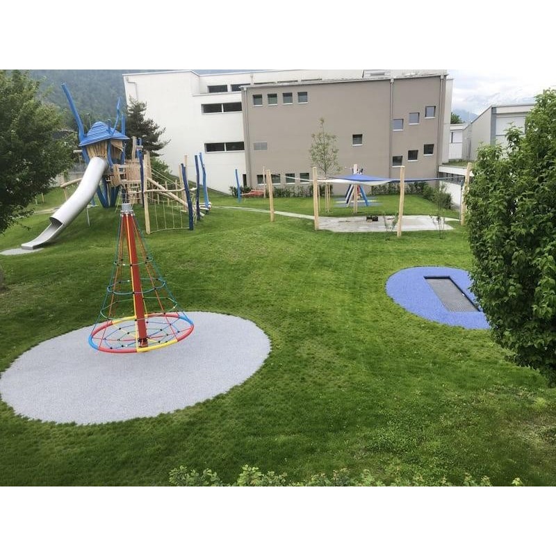 Losetas de caucho para césped