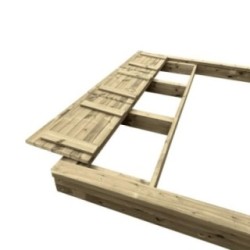 Arenero MASGAMES COVERI CON CUBIERTA Y CAJÓN