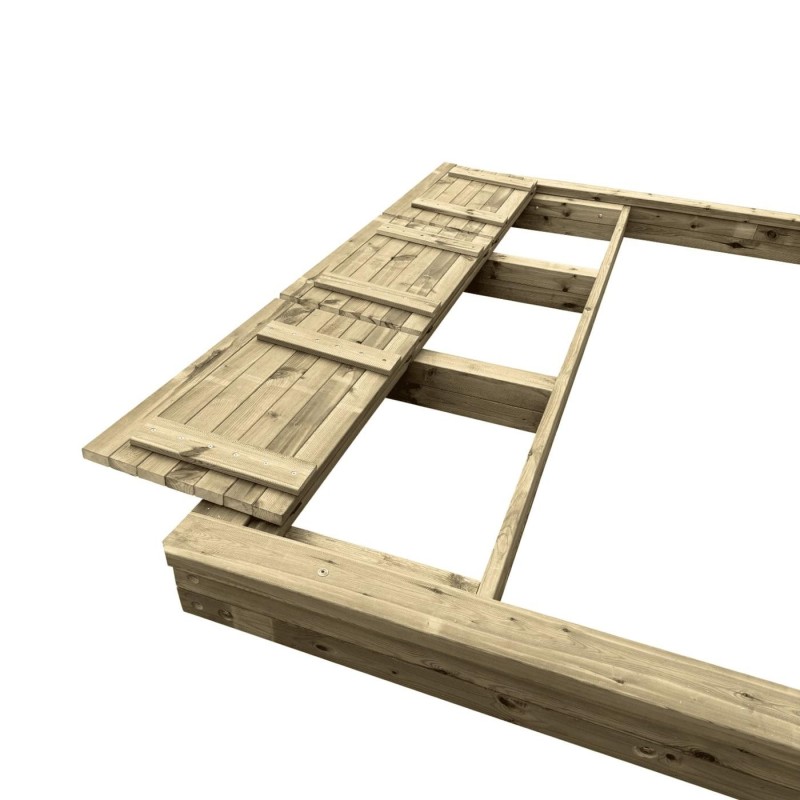 Arenero MASGAMES COVERI CON CUBIERTA Y CAJÓN