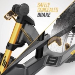 Bici sin pedales BERG BIKY Cross Grey con freno de mano